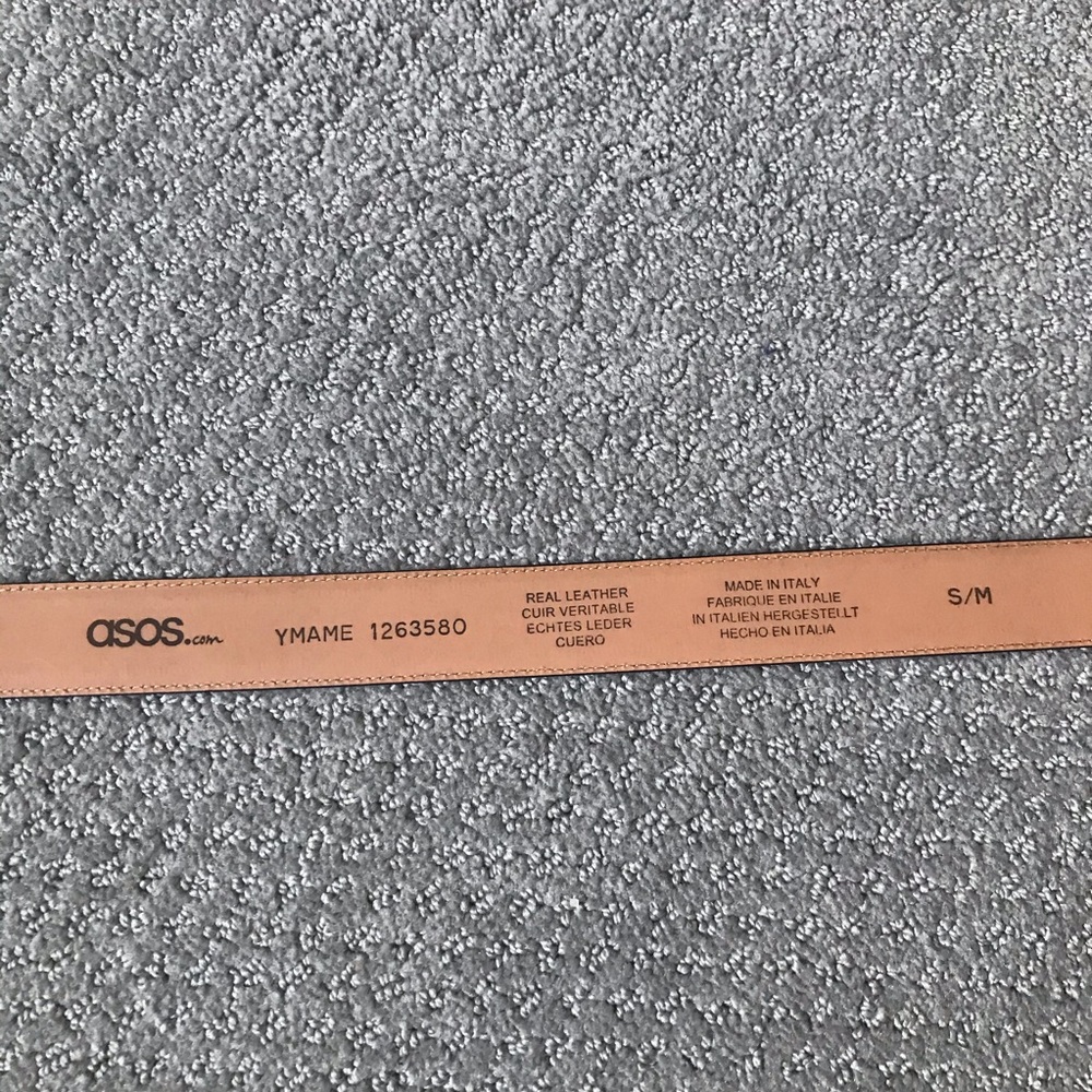 2 ASOS LEATHER BELT - Picture 7 of 7